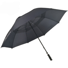60inch Manual Open à deux couches Umbrellalla à pavillon, parapluie jetable de qualité Benetton pour stands